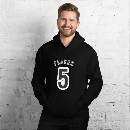 Grafik Unisex Hoodie von BUYATHOME24, schwarz, Baumwolle, komfortabler Kapuzenpullover für Herren und Damen, S-5XL