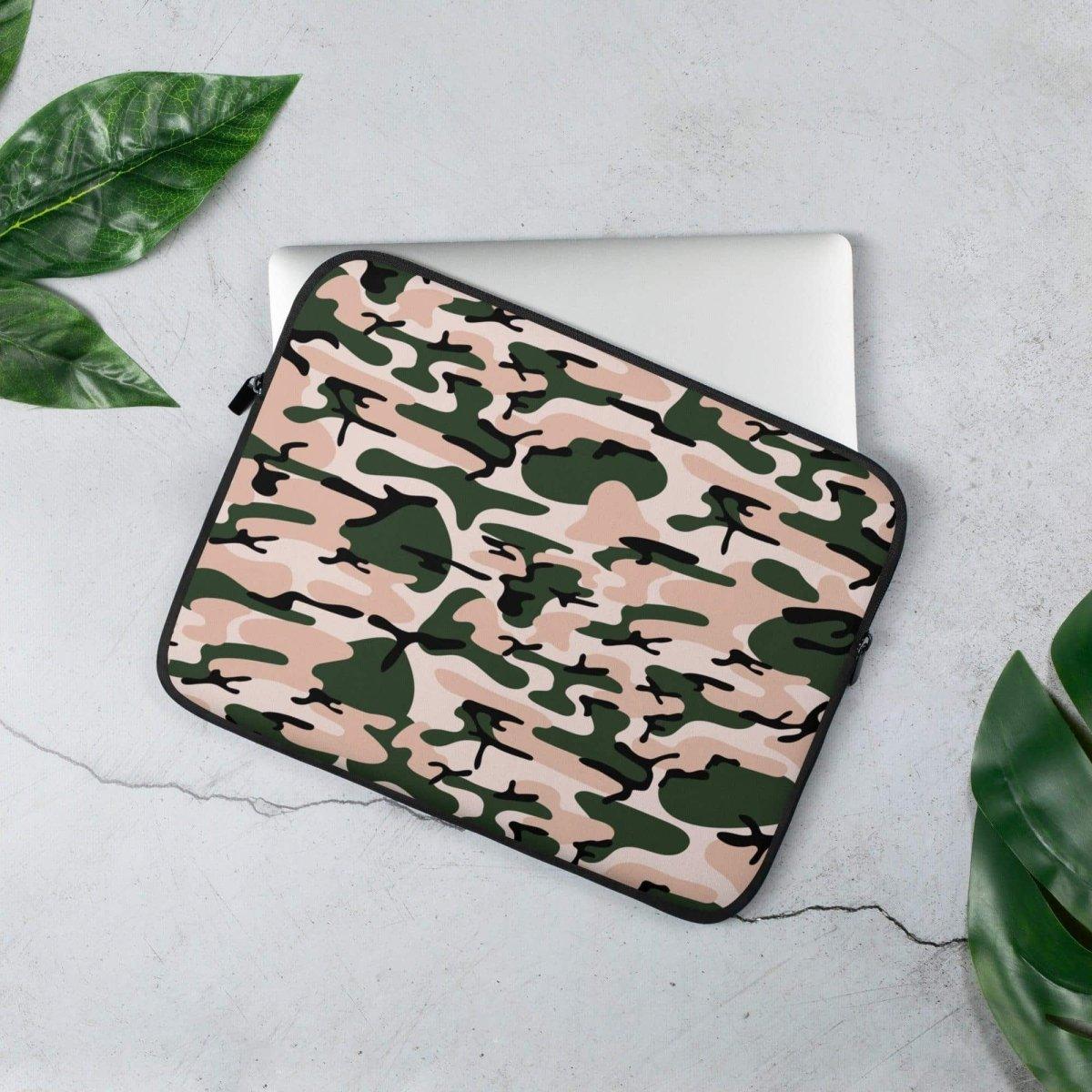 Neopren Laptoptasche mit Kunstfell-Innenfutter für MacBook und iPad, geeignet für 13 und 15 Zoll, von BUYATHOME24
