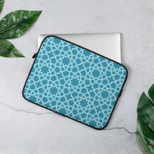 Laptoptasche aus Neopren mit Kunstfell-Innenfutter für 13 und 15 Zoll Notebooks, von BUYATHOME24, weiche und schützende Hülle