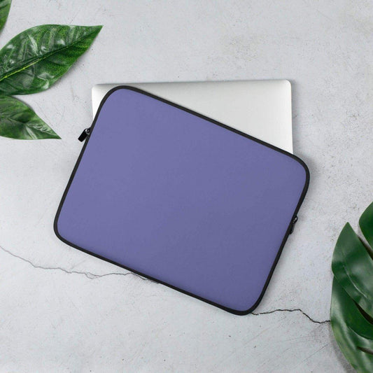 Neopren Laptoptasche für MacBook & iPad 13-15 Zoll, personalisierbar, in schwarz mit Druck, ideal für den sicheren Transport