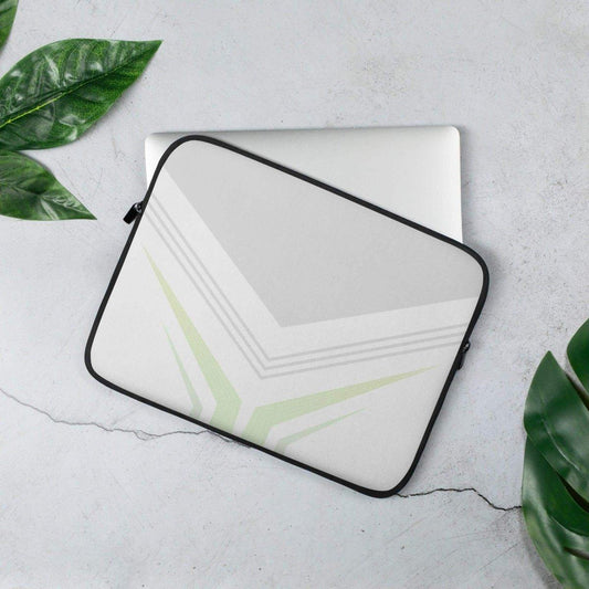 Neopren-Laptoptasche für MacBook und iPad, 13 und 15 Zoll, mit Kunstfell-Futter, in schwarz, von BUYATHOME24