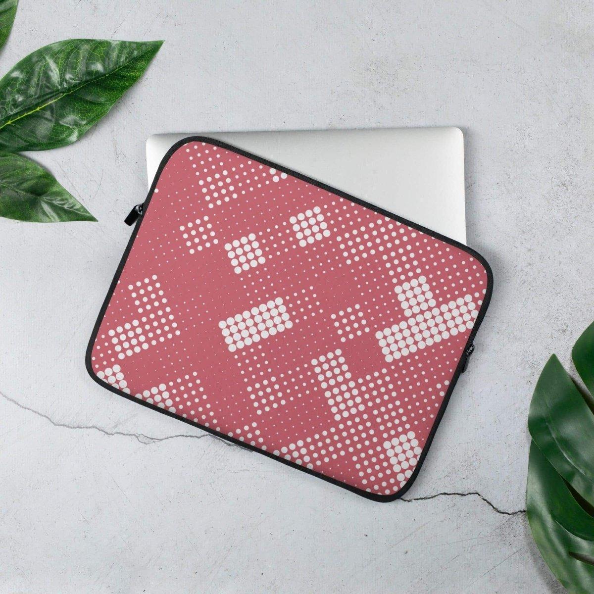 Wasserabweisende Neopren-Laptoptasche für 13 und 15 Zoll, schwarze Schutzhülle für Notebook und Tablet von BUYATHOME24