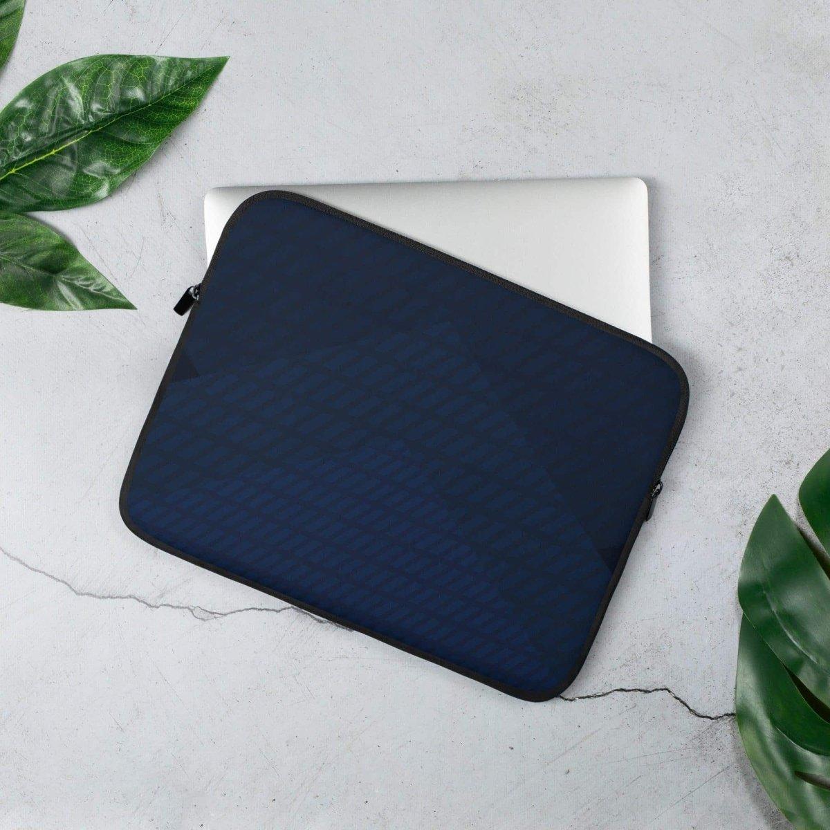 Laptoptasche aus Neopren mit Kunstfell-Innenfutter für 13 und 15 Zoll, personalisierbar, von BUYATHOME24