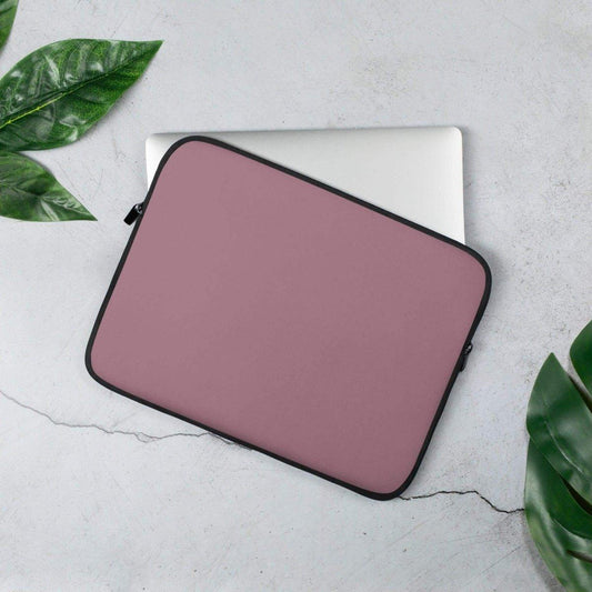 Laptoptasche aus Neopren mit Kunstfell-Innenfutter für 13 und 15 Zoll, personalisierbar, von BUYATHOME24, zeigt das Produkt.