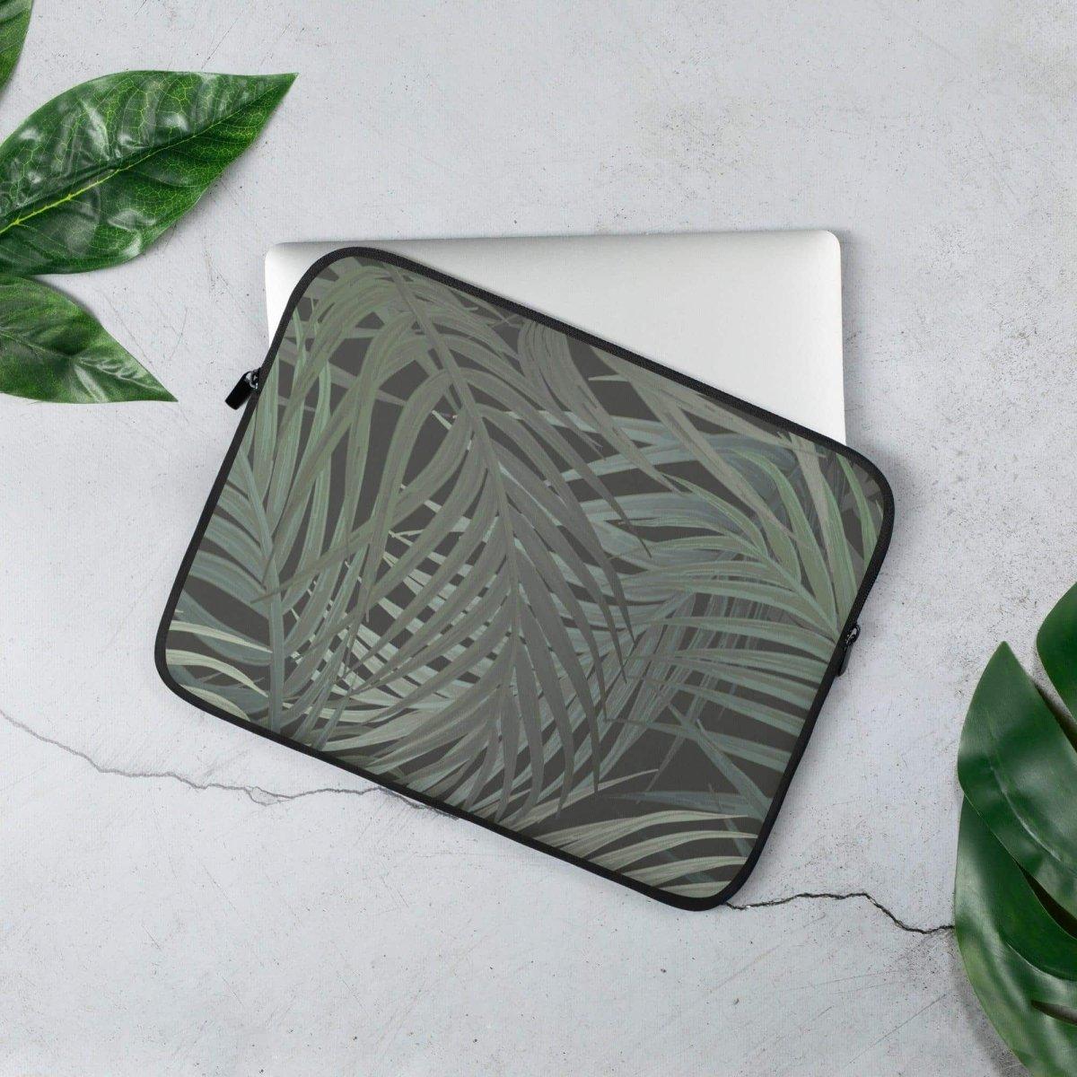 Laptoptasche aus Neopren mit Kunstfell-Futter für MacBook und iPad, 13 und 15 Zoll, in verschiedenen Farben, von BUYATHOME24