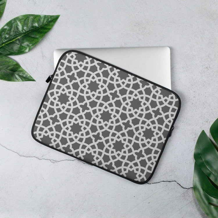 Laptoptasche aus Neopren für 13 oder 15 Zoll, wasserfest mit Kunstfell, schützt Laptop und Tablet stilvoll.