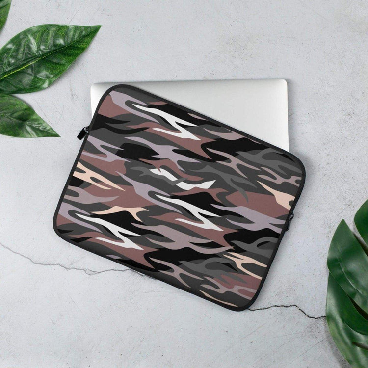 Laptoptasche aus Neopren mit Kunstfell-Innenfutter für 13 und 15 Zoll, bedruckbar, von BUYATHOME24