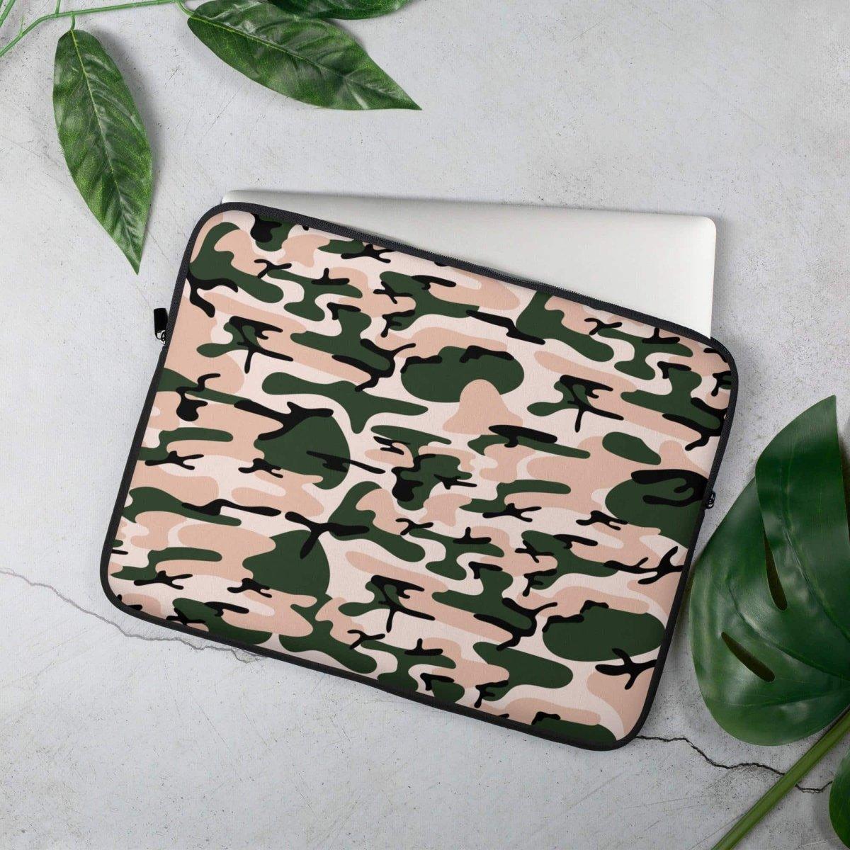Neopren Laptoptasche mit Kunstfell-Innenfutter für MacBook und iPad, passend für 13 und 15 Zoll, von BUYATHOME24