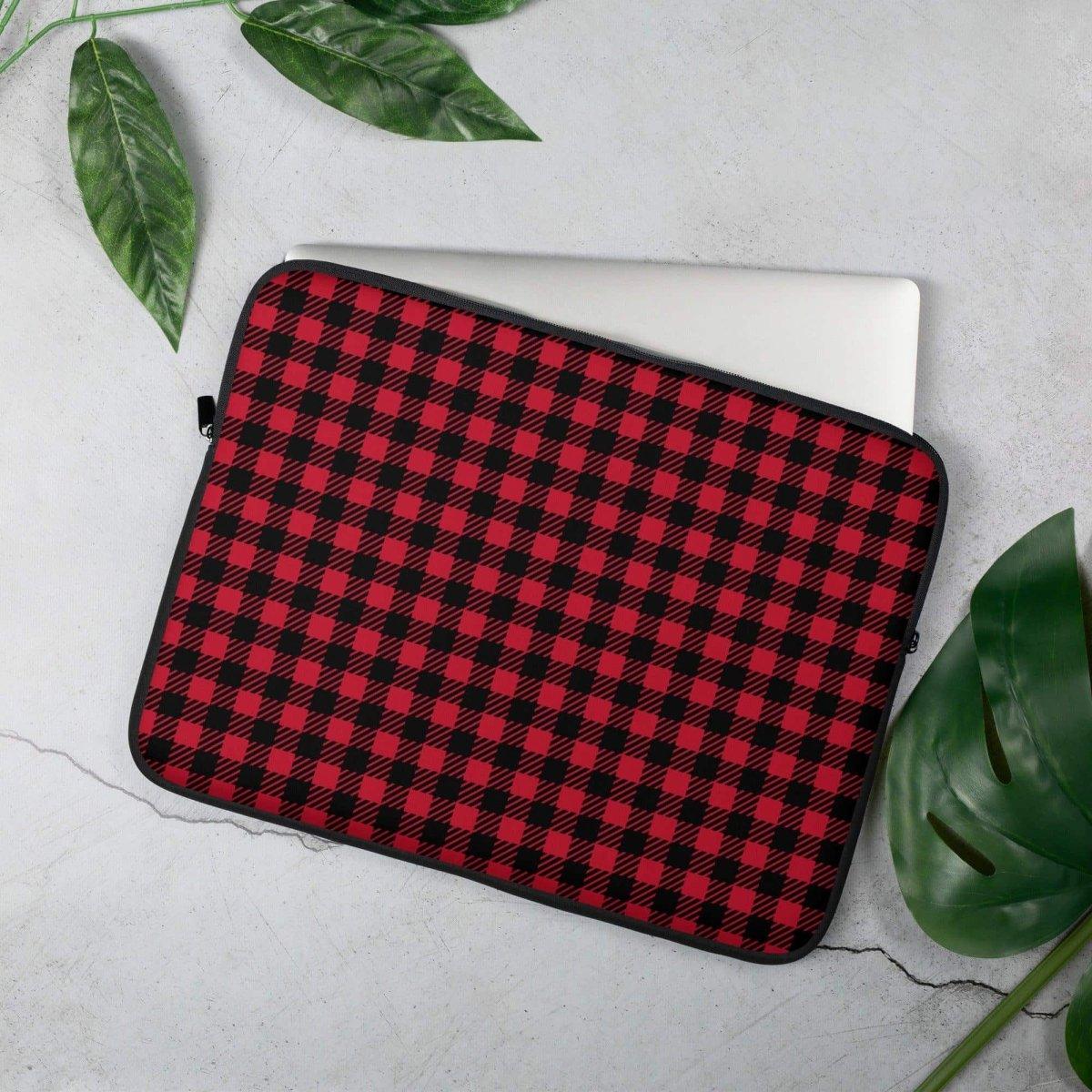 Wasserdichte Neopren Laptoptasche für MacBook und iPad, 13 und 15 Zoll, in modernem Design von BUYATHOME24