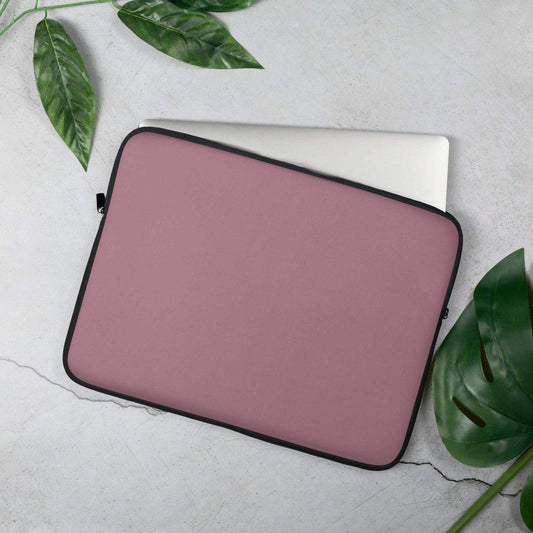 Laptoptasche aus Neopren mit Kunstfell-Innenfutter für 13 und 15 Zoll, personalisierbar, von BUYATHOME24, stilvoller Schutz für Laptops