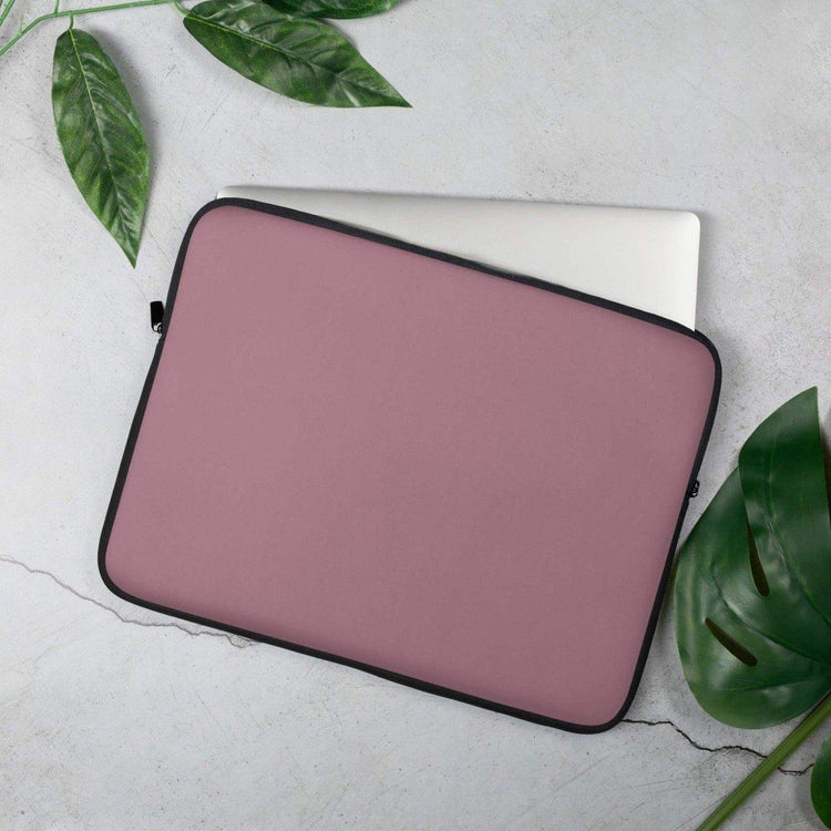 Laptoptasche aus Neopren mit Kunstfell-Innenfutter für 13 und 15 Zoll, personalisierbar, von BUYATHOME24, stilvoller Schutz für Laptops