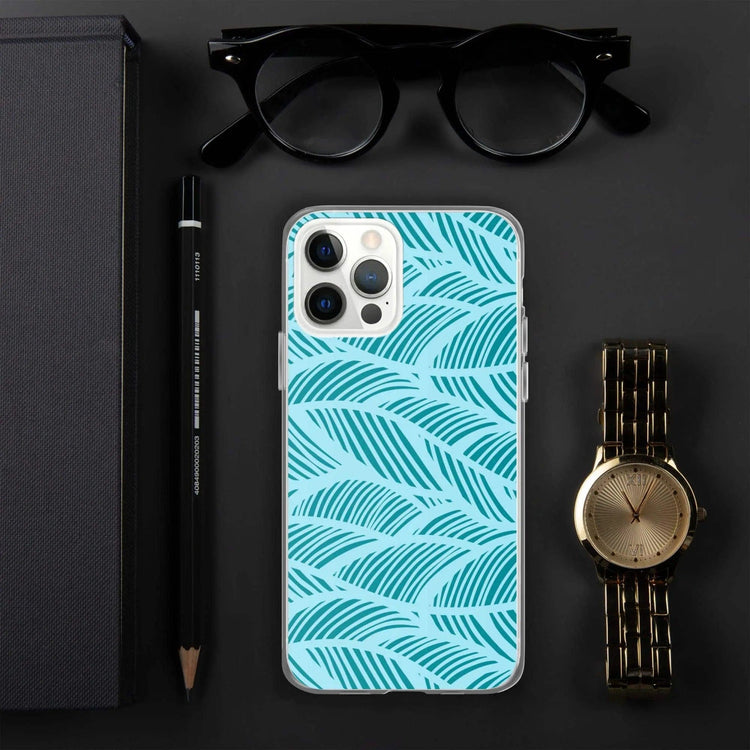 Apple iPhone Handyhülle aus Polycarbonat und TPU mit Blattmuster, passend für iPhone 11 Pro und XS Max, von BUYATHOME24