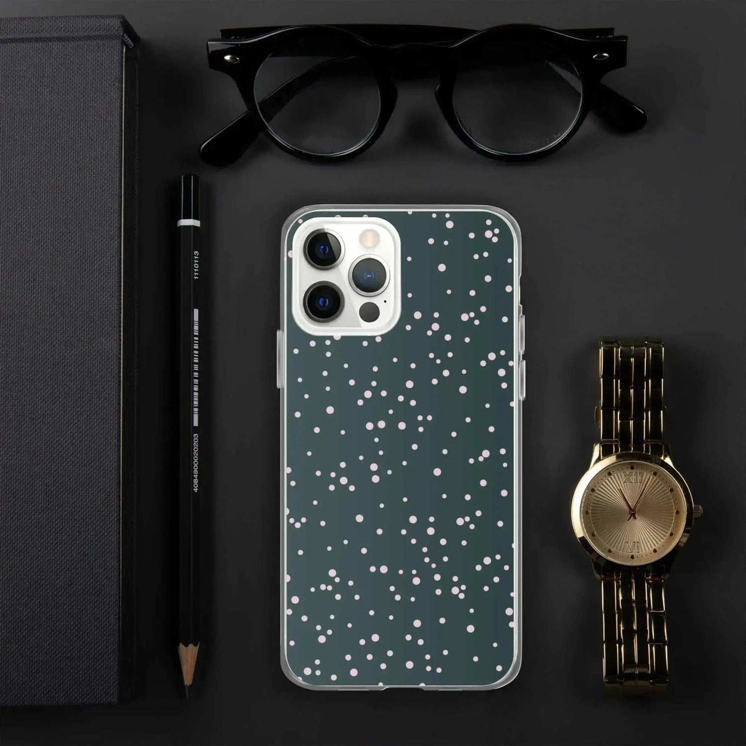 Lässige Apple iPhone 11 Pro XS Max Handyhülle aus Polycarbonat und TPU, BPA-frei, personalisierbar, in Schwarz.
