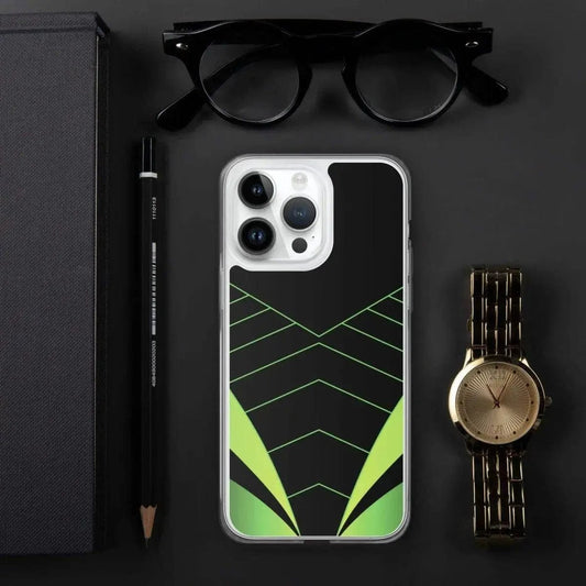 Stoßfeste Apple iPhone Hülle aus Polycarbonat und TPU, schützt das Smartphone robust und elegant.