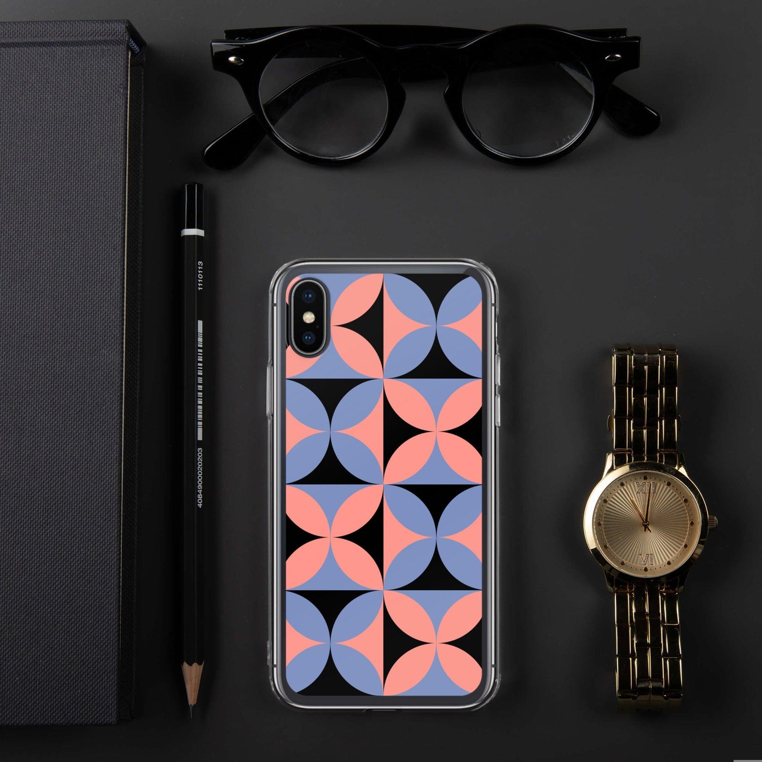 Klare, stoßfeste Polycarbonat Handyhülle für iPhone 11 Pro und XS Max, schützt das Smartphone vor Stößen.