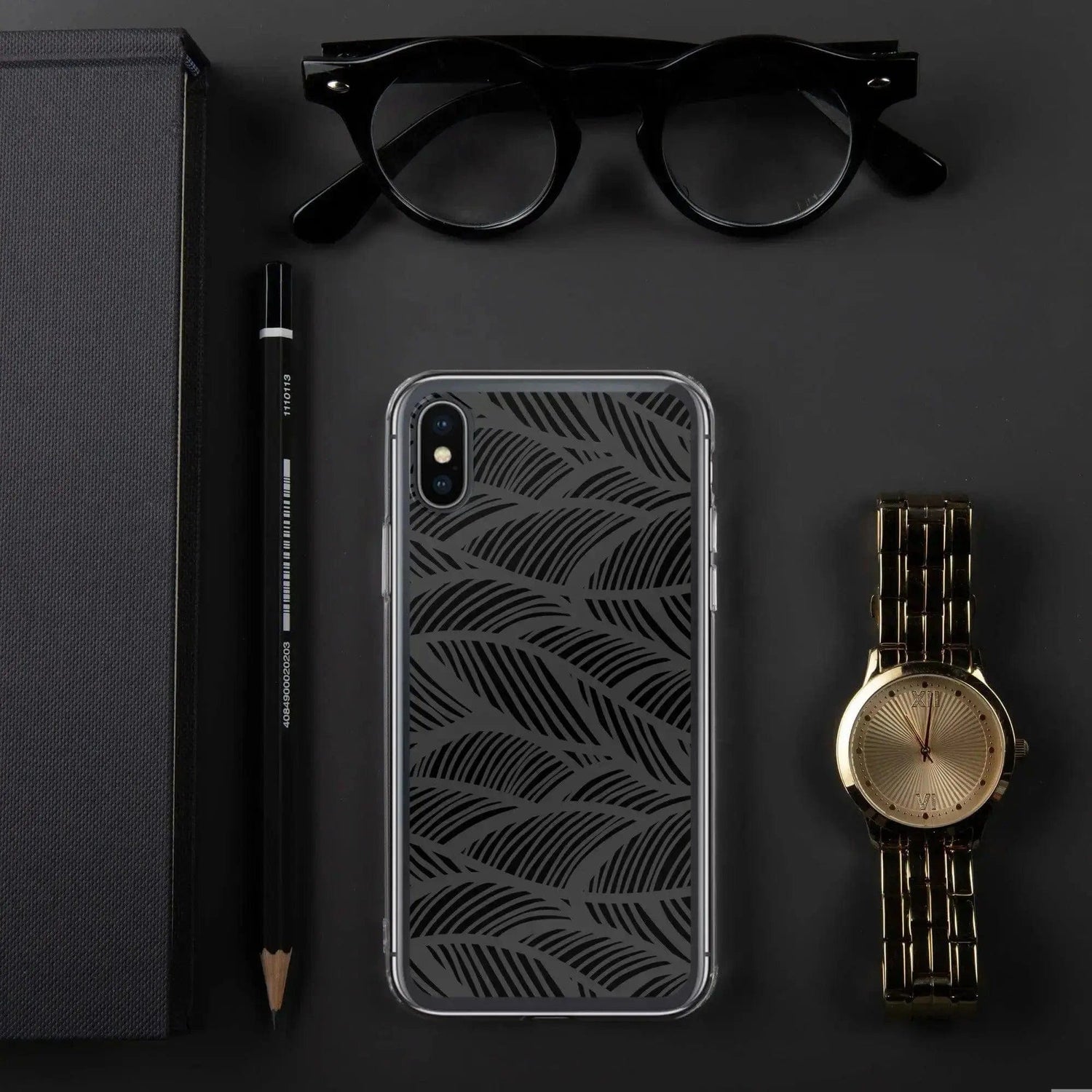 Robuste, stoßfeste Apple iPhone Handyhülle aus Polycarbonat von BUYATHOME24, schützt das Smartphone vor Stößen und Kratzern.