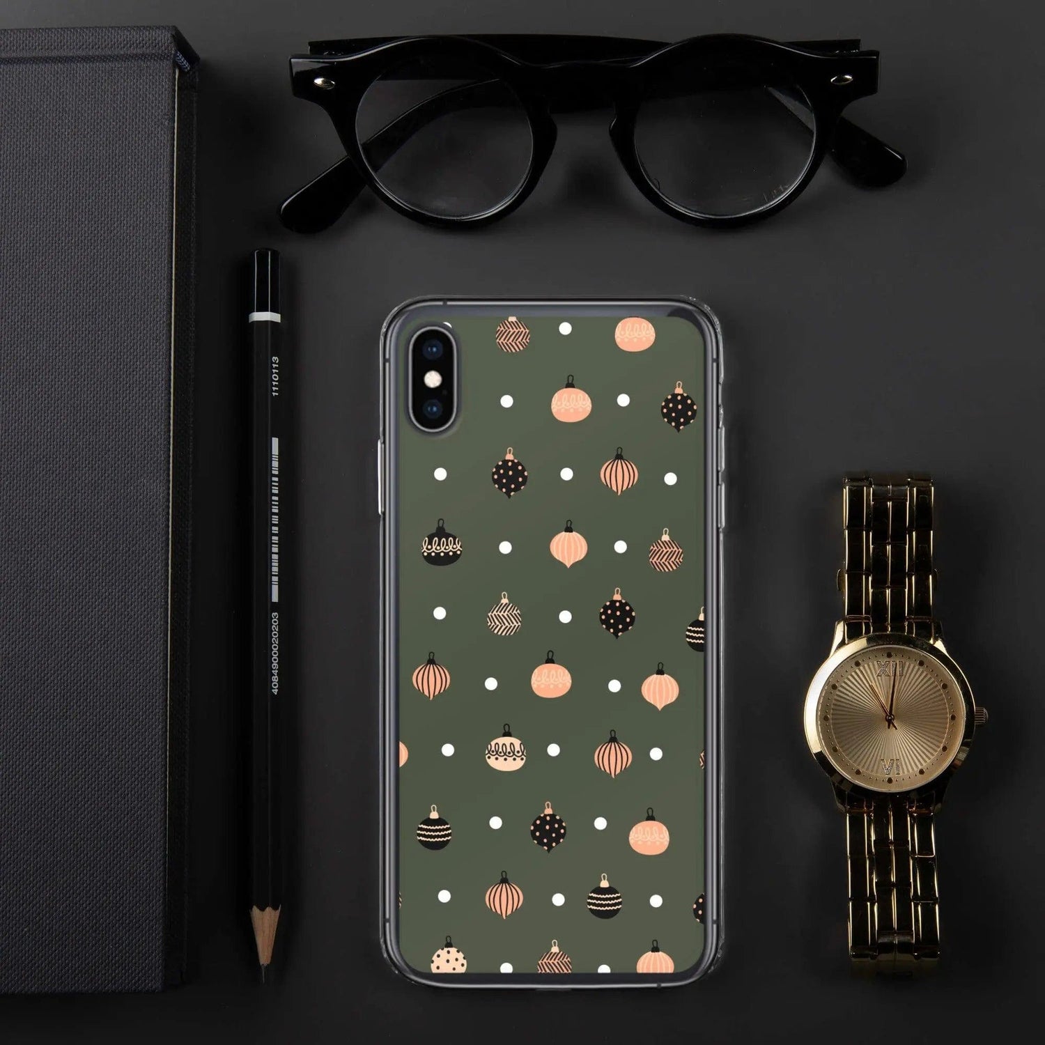 Apple iPhone Handyhülle aus Polycarbonat und TPU, BPA-frei, in schwarzer Farbe, schützt das iPhone 11 Pro und XS Max.