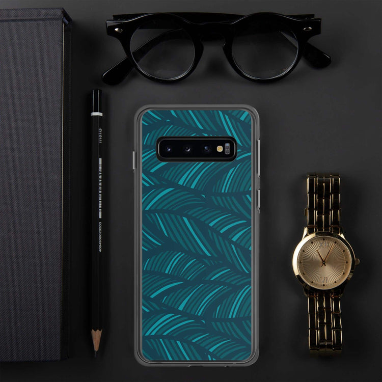 Samsung Galaxy Handyhülle aus Polycarbonat und TPU, bietet kabelloses Laden, schützt das Smartphone elegant und langlebig.