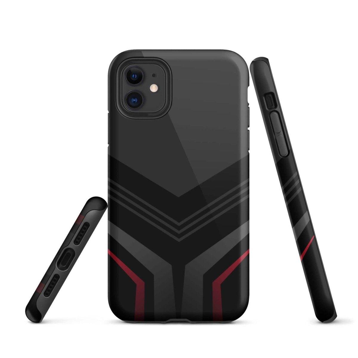 Robuste, glänzende Apple iPhone Snapcase aus Polycarbonat für iPhone 11 bis 14 Pro Max, schützt das Smartphone stilvoll.