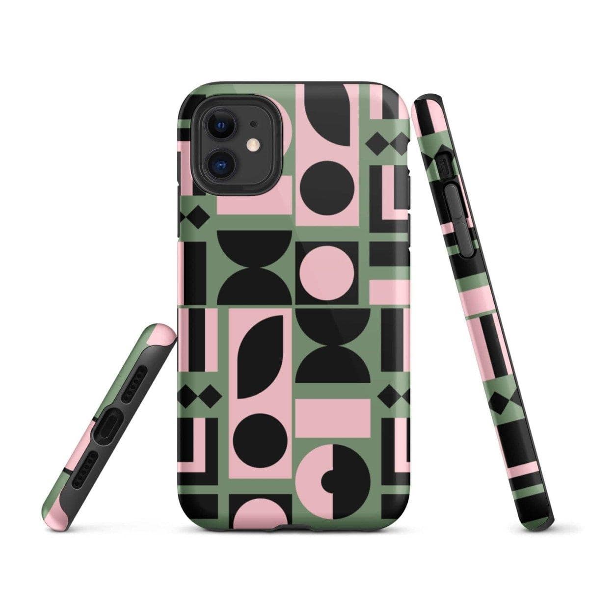 Robuste, glänzende Apple iPhone Snapcase Handyhülle mit Induktivladung für iPhone 11 bis 14 Pro Max von BUYATHOME24
