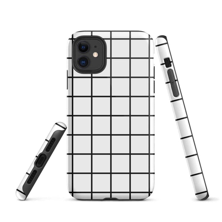 Robuste, glänzende Apple iPhone Snapcase Schutzhülle für iPhone 11 bis 14 Pro Max, zweilagiger Schutz, von BUYATHOME24