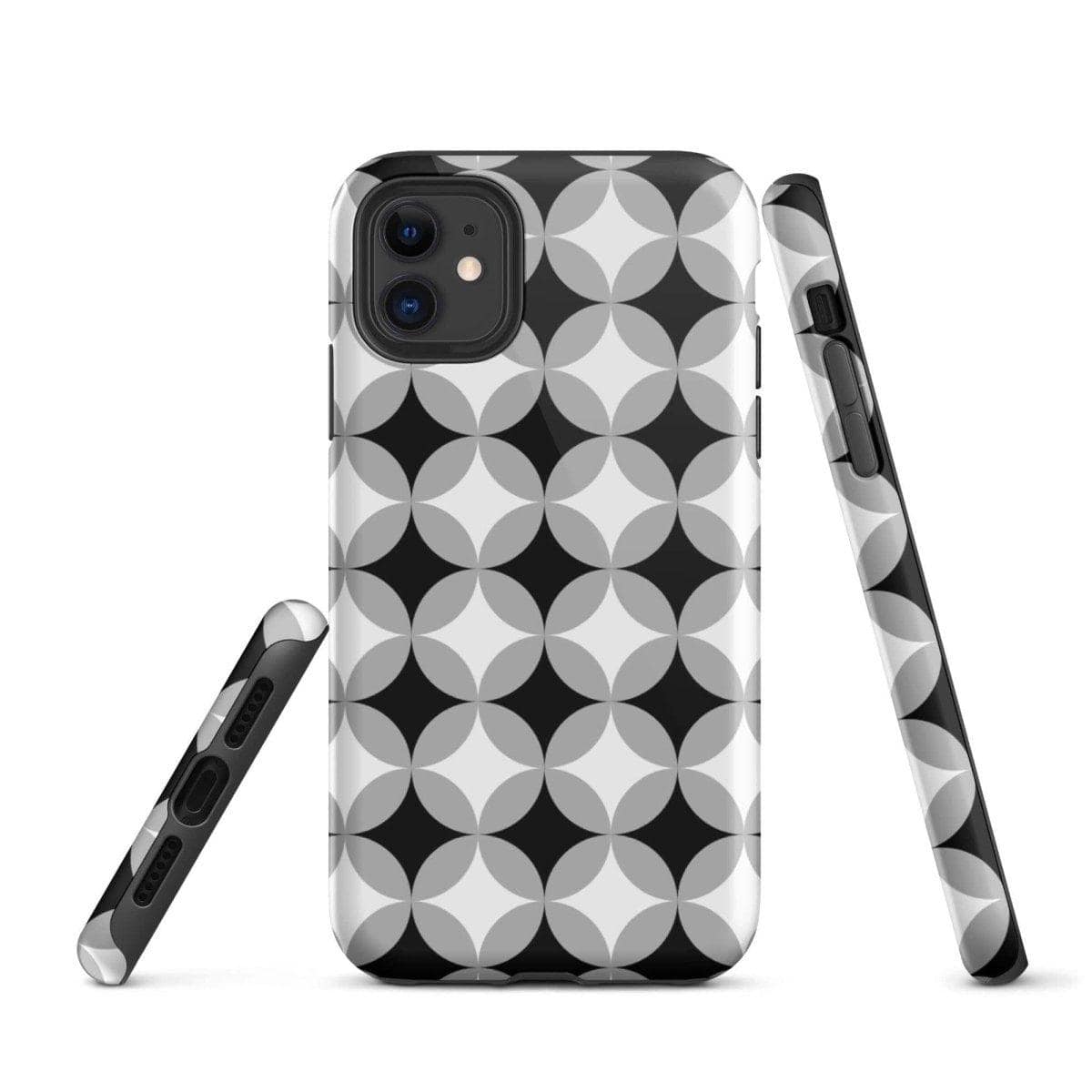 Glänzende Apple iPhone Snapcase aus robustem Polycarbonat für iPhone 11 bis 14 Pro Max, Schutz und Stil in einem.