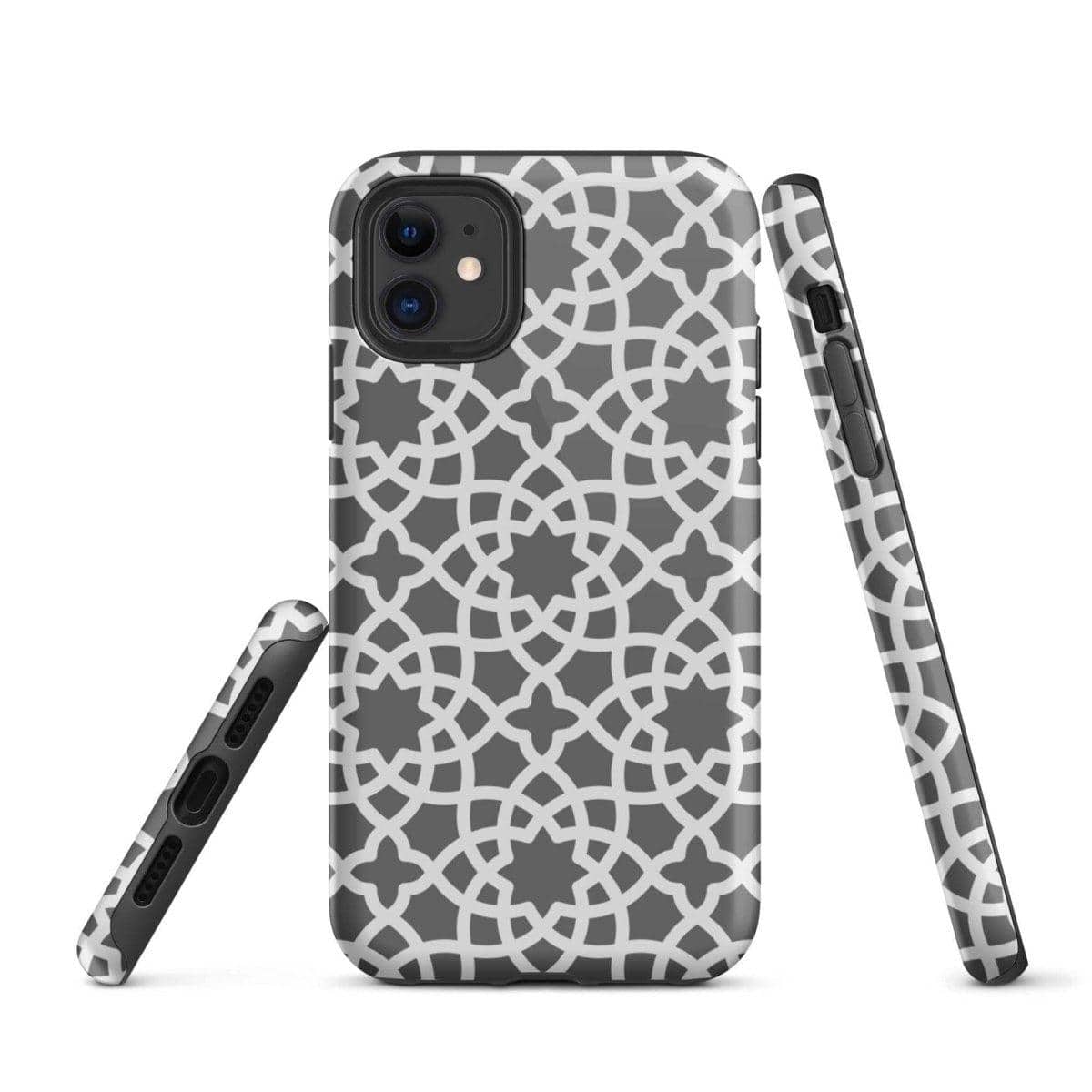 Glänzende transparente Apple iPhone Snapcase aus Polycarbonat mit TPU-Schutz für iPhone 11 bis 14 Pro Max, von BUYATHOME24