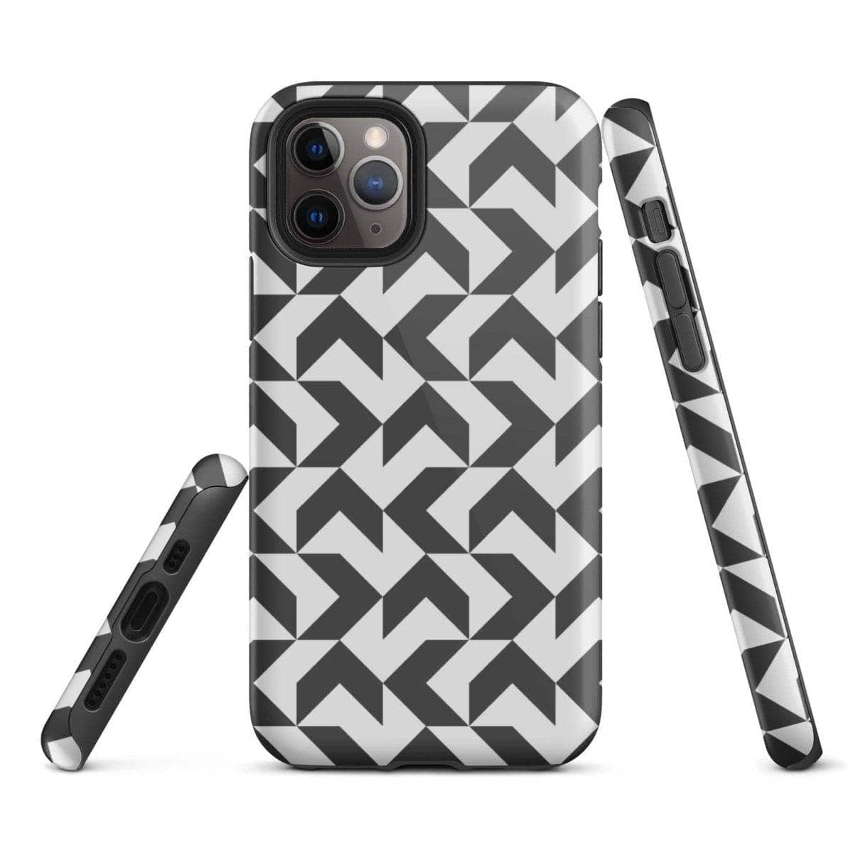 Stoßfeste Apple iPhone Snapcase von BUYATHOME24 aus glänzendem Polycarbonat, passend für iPhone 11 bis 14 Pro Max.