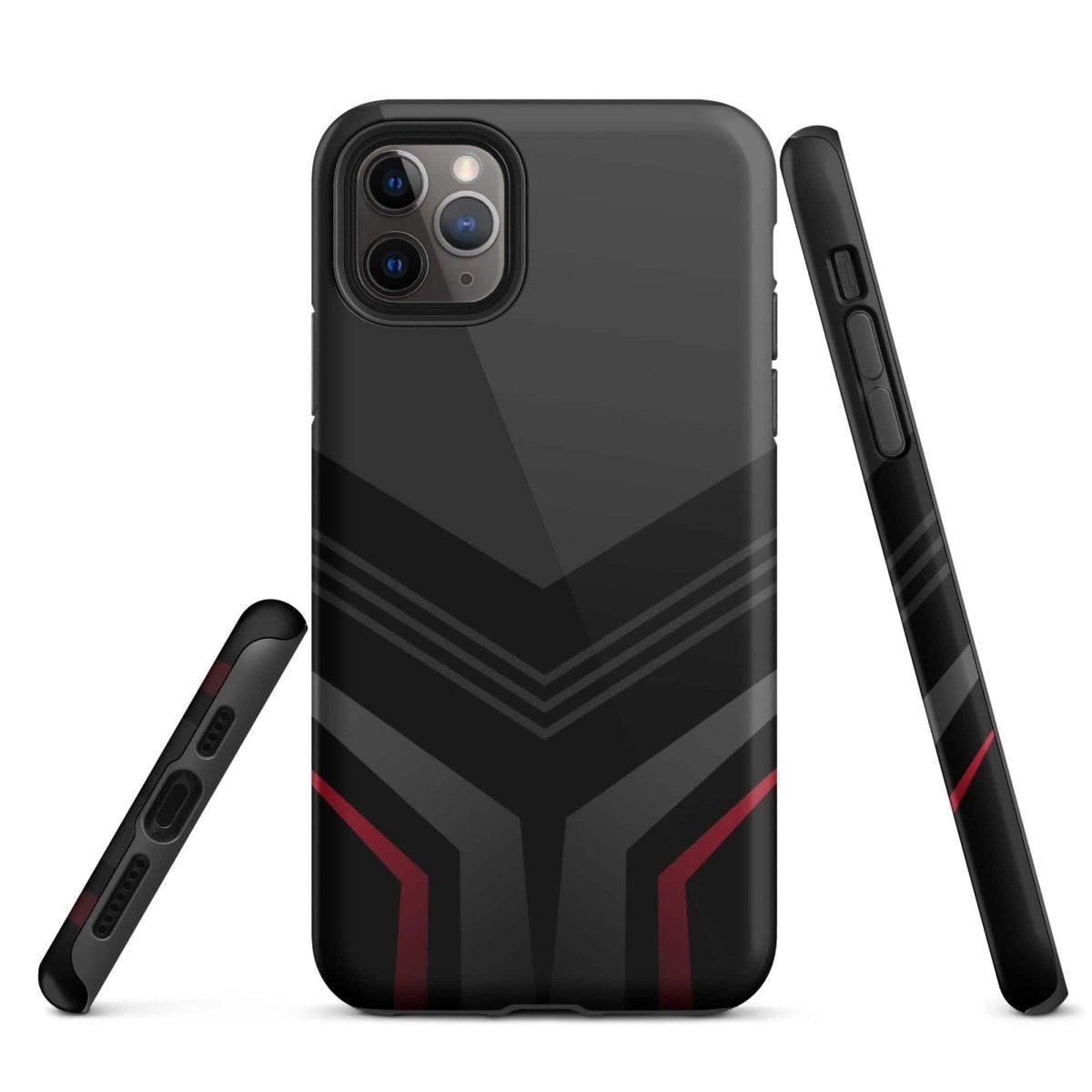 Robuste glänzende Apple iPhone Snapcase Handyhülle aus Polycarbonat für iPhone 11 bis 14 Pro Max, schützt das Smartphone stilvoll.