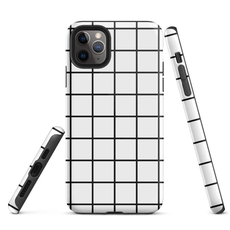 Glänzende, robuste iPhone Snapcase Schutzhülle für Apple iPhone 11 bis 14 Pro Max von BUYATHOME24, zweilagiger Schutz.
