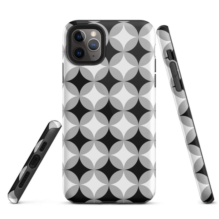 Robuste, glänzende Apple iPhone Snapcase aus Polycarbonat für iPhone 11 bis 14 Pro Max, schützt das Smartphone stilvoll.