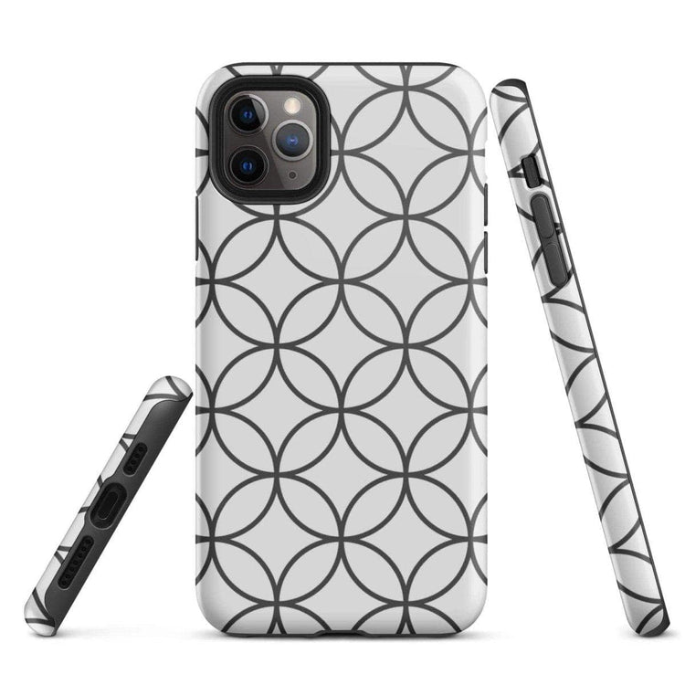 Stoßfeste Apple iPhone Snapcase Hülle aus polycarbonat für iPhone 11 bis Pro Max, glänzend und schützend.