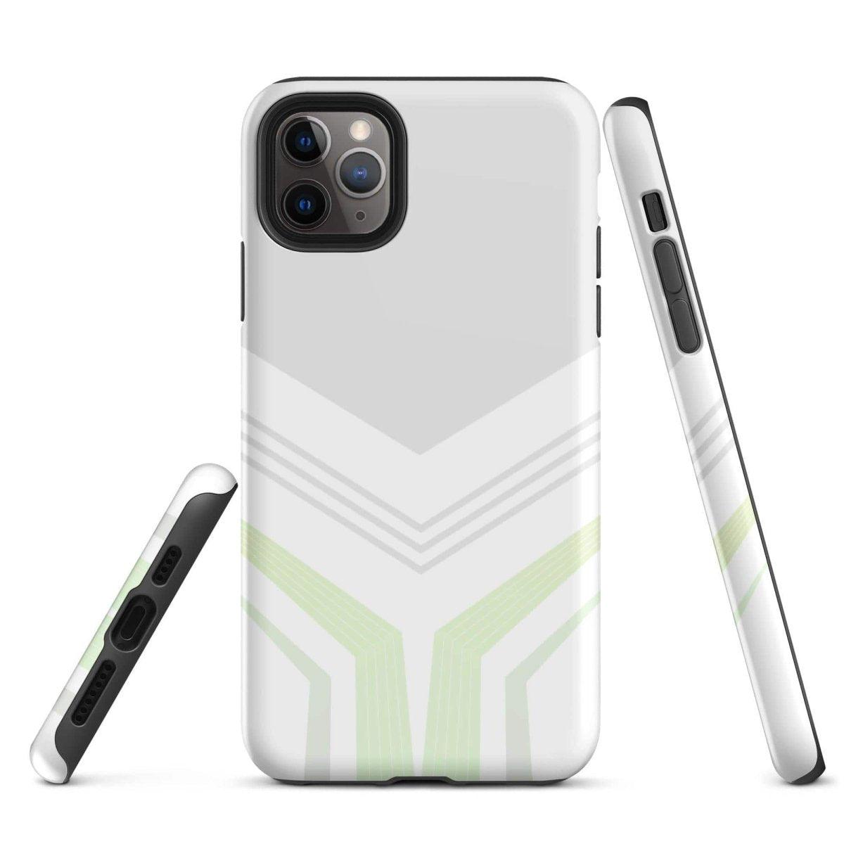 Glänzende, personalisierbare Apple iPhone Snapcase aus Polycarbonat für iPhone 11 bis 14 Pro Max von BUYATHOME24.