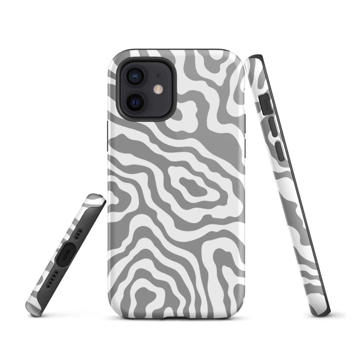 Robuste, glänzende Polycarbonat-Handyhülle für Apple iPhone, Snapcase von BUYATHOME24, schützt und betont das Design des Smartphones.