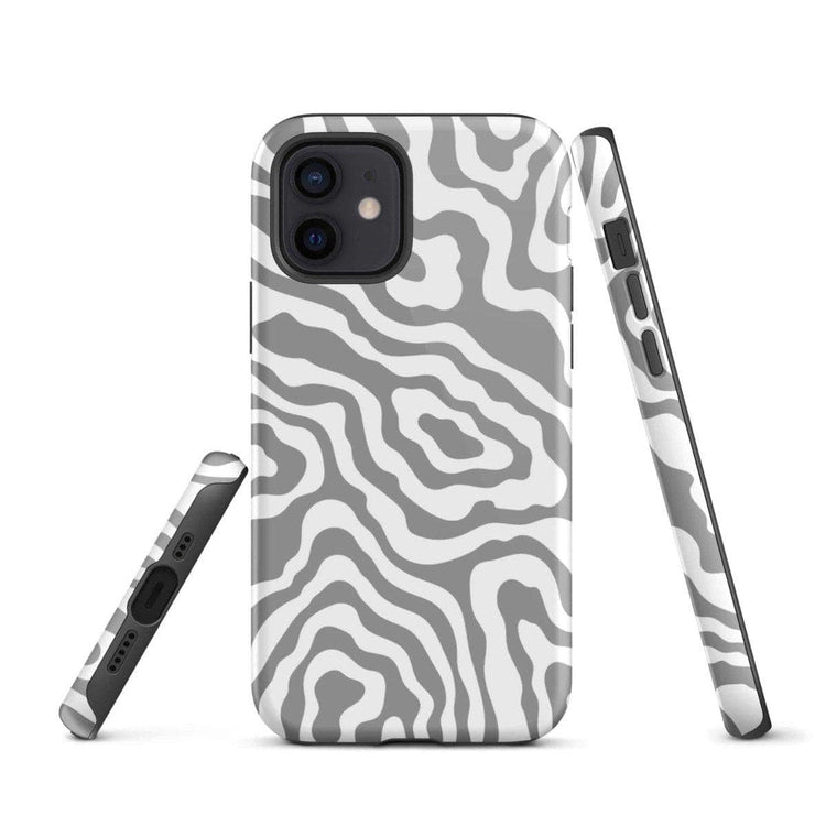 Robuste, glänzende Polycarbonat-Handyhülle für Apple iPhone, Snapcase von BUYATHOME24, schützt und betont das Design des Smartphones.
