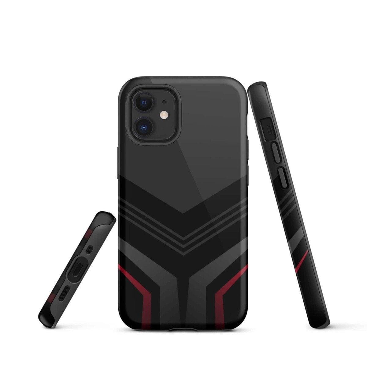 Glänzende Apple iPhone Snapcase von BUYATHOME24 aus robustem Polycarbonat für iPhone 11 bis 14 Pro Max, klare und schützende Handyhülle