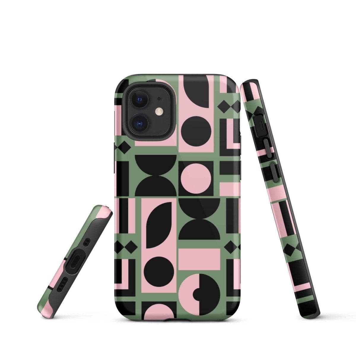 Glänzende, robuste Apple iPhone Snapcase Handyhülle mit Induktivladung für iPhone 11 bis 14 Pro Max von BUYATHOME24