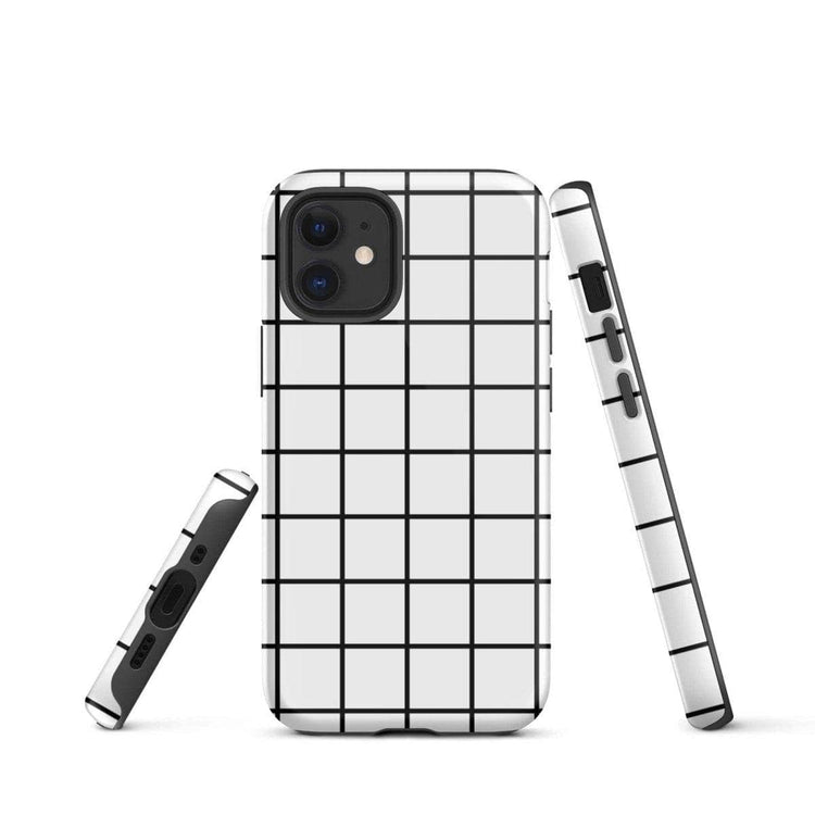 Robuste, glänzende Apple iPhone Snapcase Hülle von BUYATHOME24, zweilagiger Schutz für iPhone 11 bis 14 Pro Max.