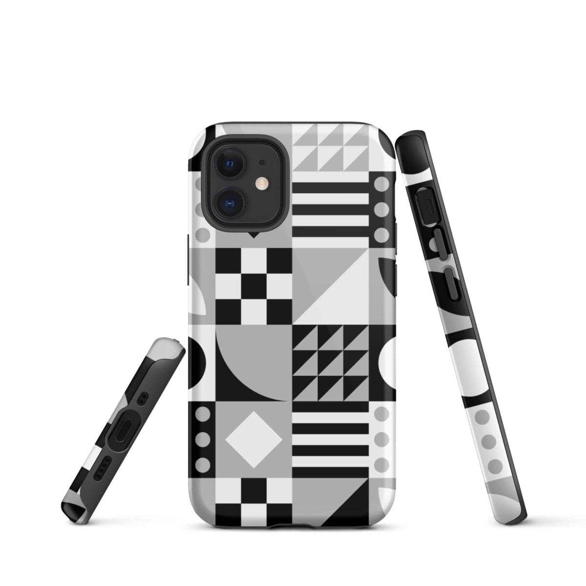 Glänzende personalisierbare Apple iPhone Snapcase Handyhülle aus Polycarbonat für iPhone 11 bis 14 Pro Max, transparent und stilvoll