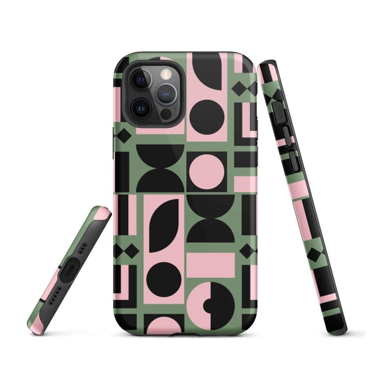 Robuste glänzende Apple iPhone Snapcase Handyhülle mit Induktivladung für iPhone 11 bis 14 Pro Max, von BUYATHOME24