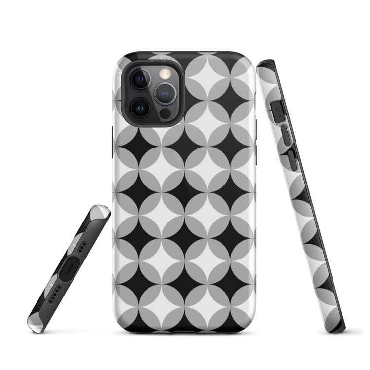 Robuste, glänzende Apple iPhone Snapcase aus Polycarbonat in transparenter Optik, passend für iPhone 11 bis 14 Pro Max.