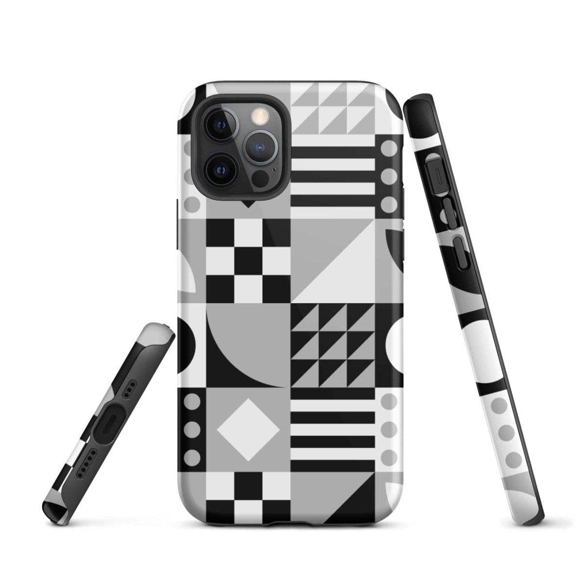Glänzende personalisierbare Apple iPhone Snapcase aus Polycarbonat für iPhone 11 bis 14 Pro Max, schützt das Handy stilvoll.
