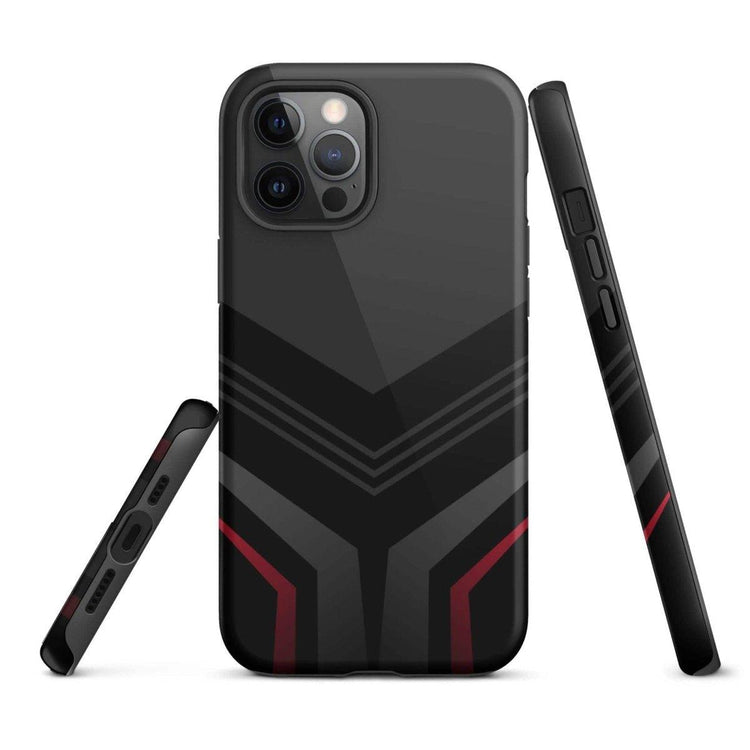 Glänzende, robuste Apple iPhone Snapcase aus Polycarbonat von BUYATHOME24, schützt das iPhone 11 bis 14 Pro Max, klar und stilvoll.