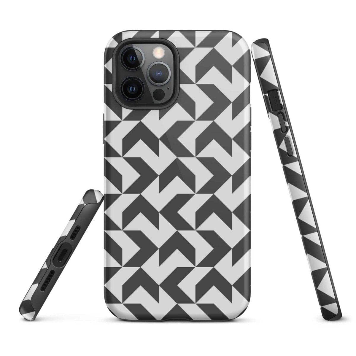 Stilvolle, glänzende Apple iPhone Snapcase aus Polycarbonat von BUYATHOME24, stoßfest und passgenau für iPhone 11 bis Pro Max.