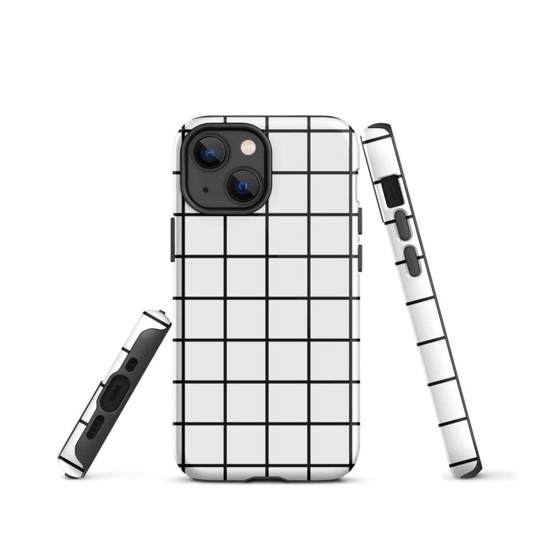 Robuste, glänzende Apple iPhone Snapcase Schutzhülle für iPhone 11 bis 14 Pro Max, zweilagiger Schutz, transparentes Design