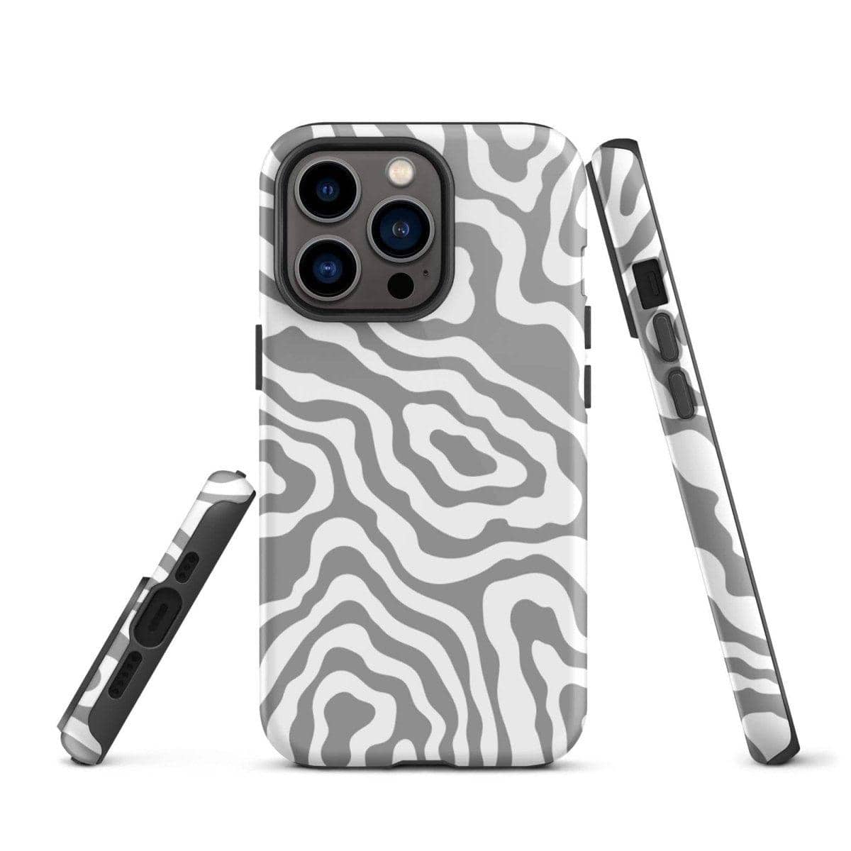 Robuste Apple iPhone Snapcase Hülle aus glänzendem Polycarbonat für iPhone 11 bis 14 Pro Max, transparent und kratzfest