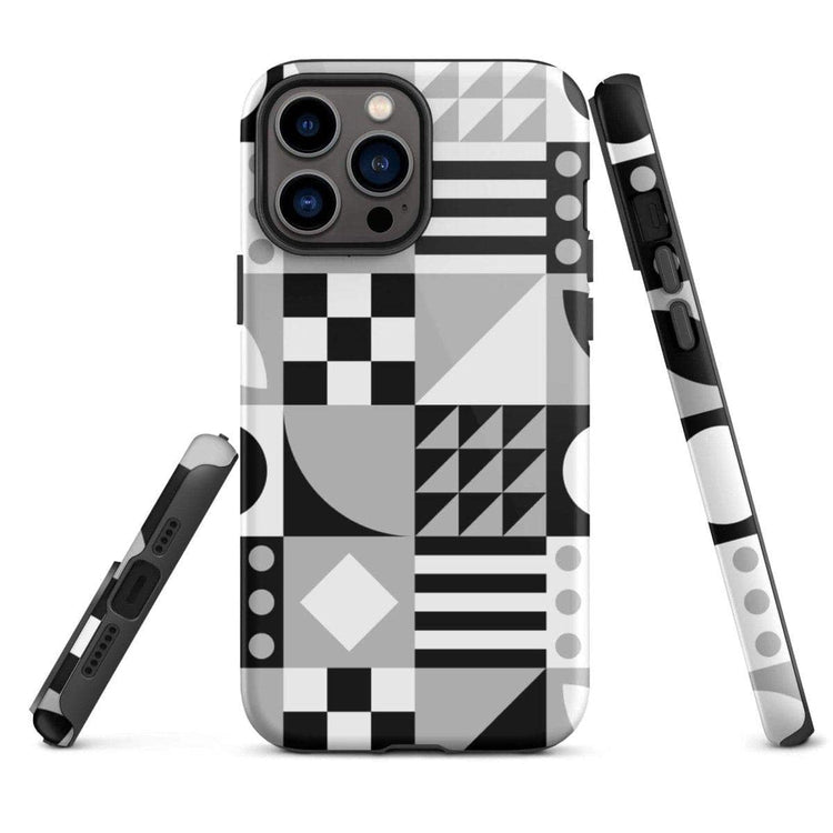 Glänzende, personalisierbare Apple iPhone Snapcase aus Polycarbonat, passend für iPhone 11 bis 14 Pro Max, von BUYATHOME24