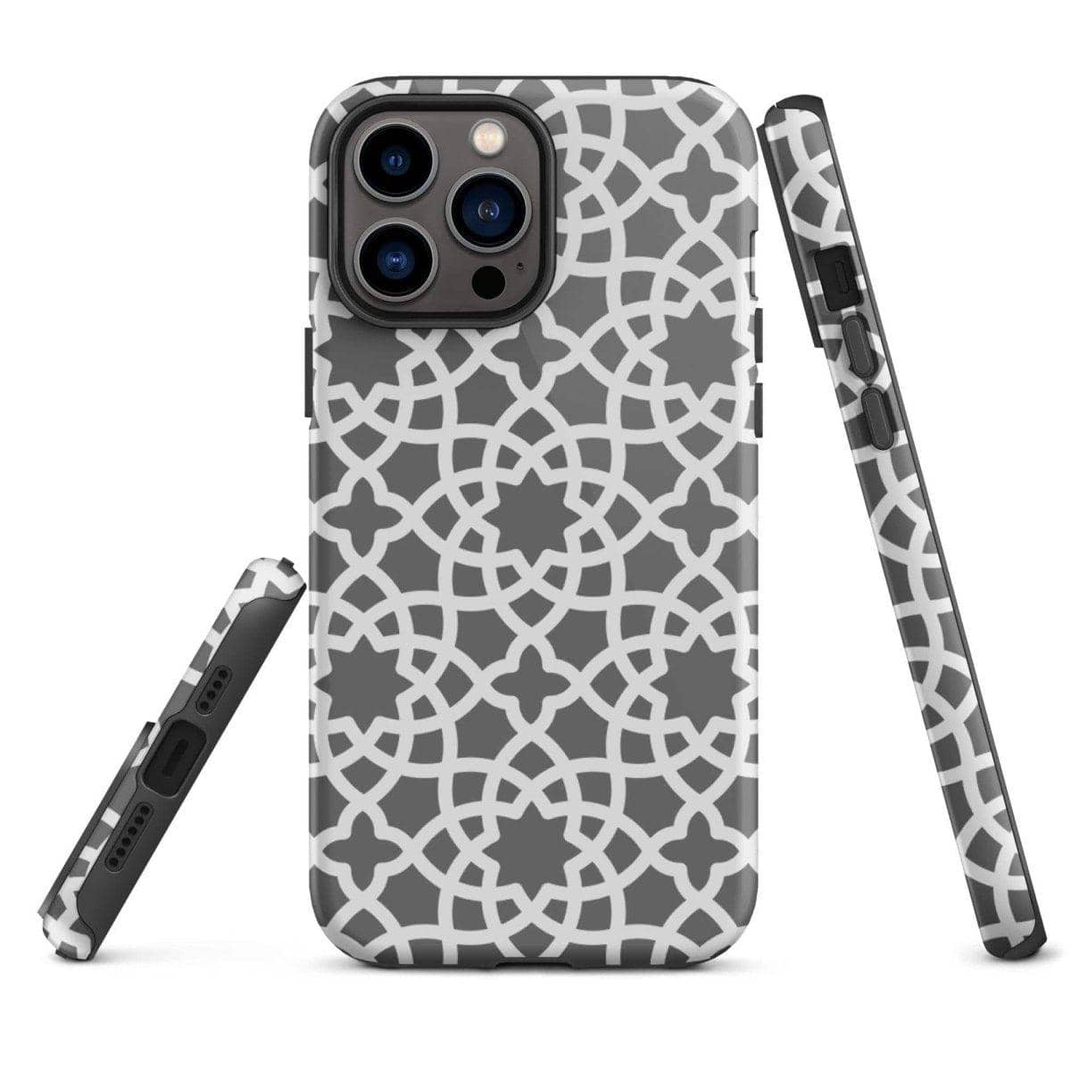 Glänzende Apple iPhone Snapcase Handyhülle aus Polycarbonat mit TPU-Schutz für iPhone 11 bis 14 Pro Max, transparent und stylisch.