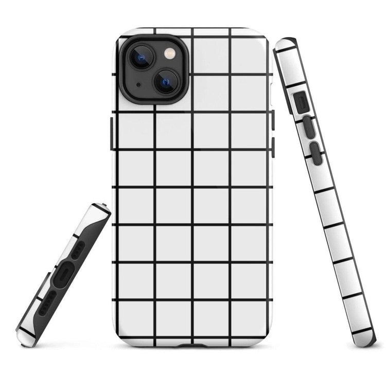 Robuste, glänzende Apple iPhone Snapcase Schutzhülle in zweilagigem Design für iPhone 11 bis 14 Pro Max von BUYATHOME24