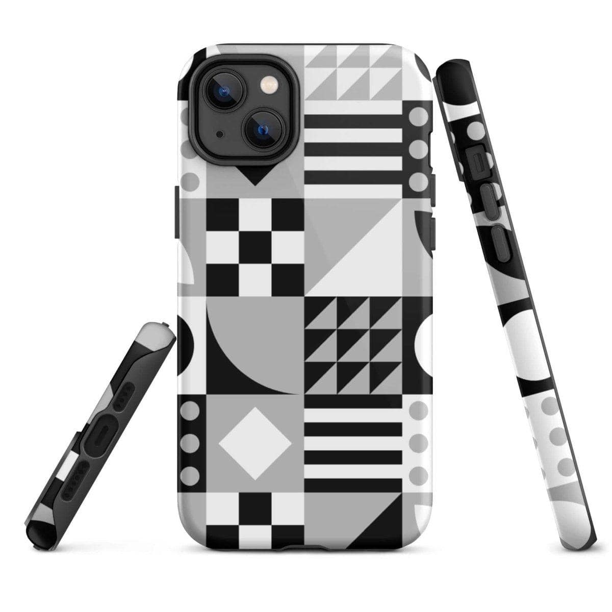 Glänzende, personalisierbare Apple iPhone Snapcase Hülle aus Polycarbonat für iPhone 11 bis 14 Pro Max, von BUYATHOME24